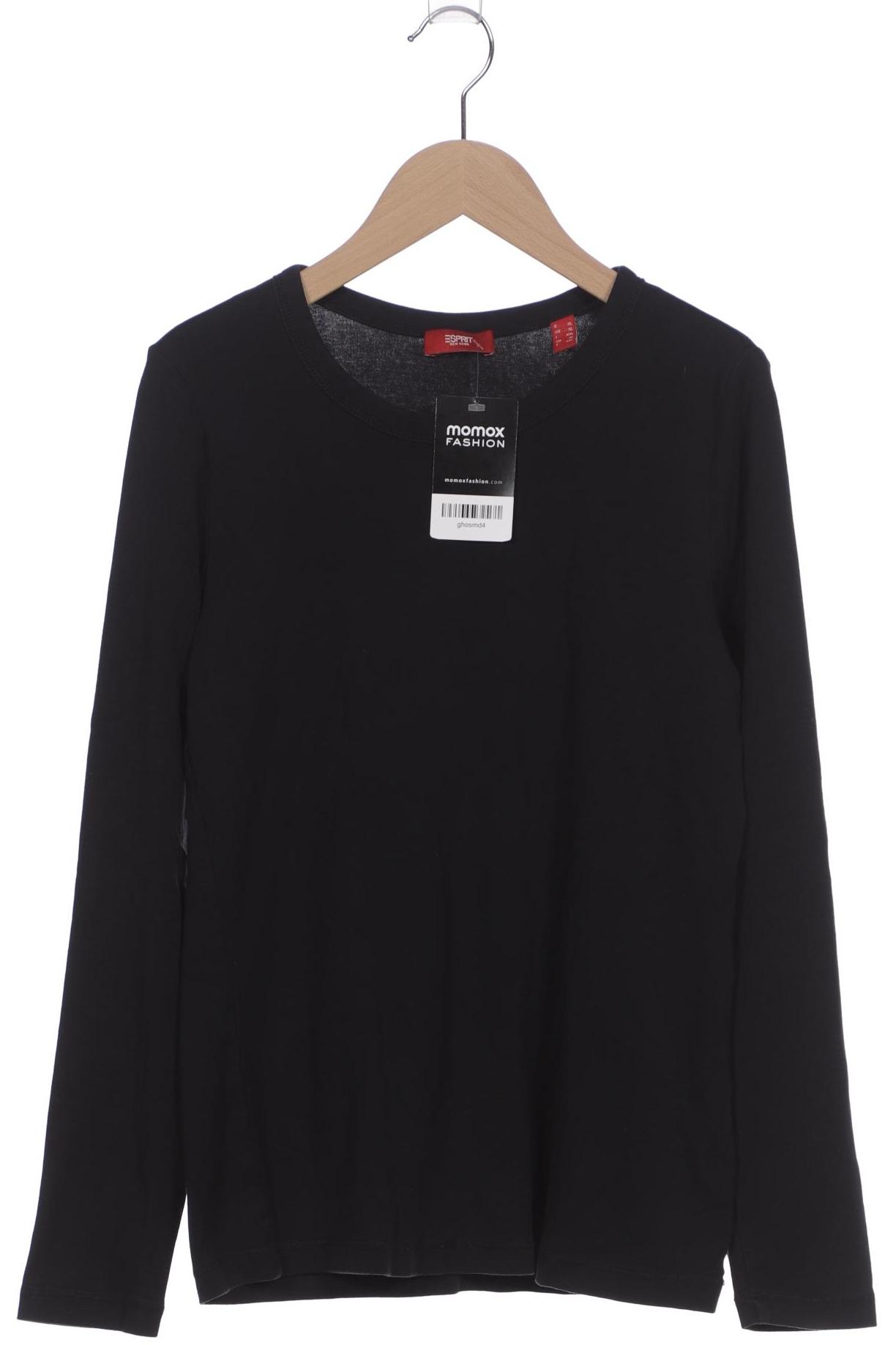 

Esprit Damen Langarmshirt, schwarz, Gr. 44