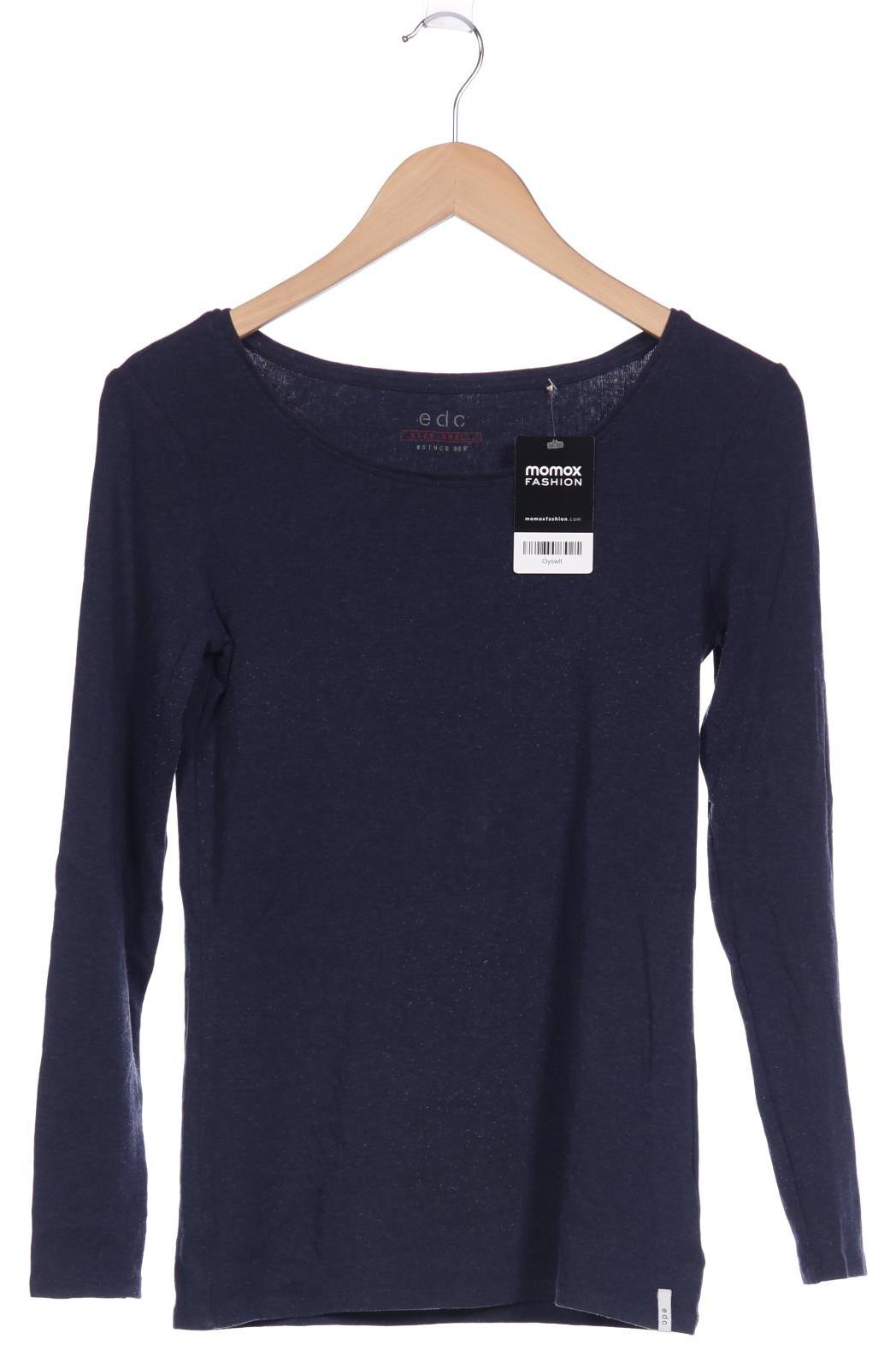 

Esprit Damen Langarmshirt, marineblau, Gr. 36