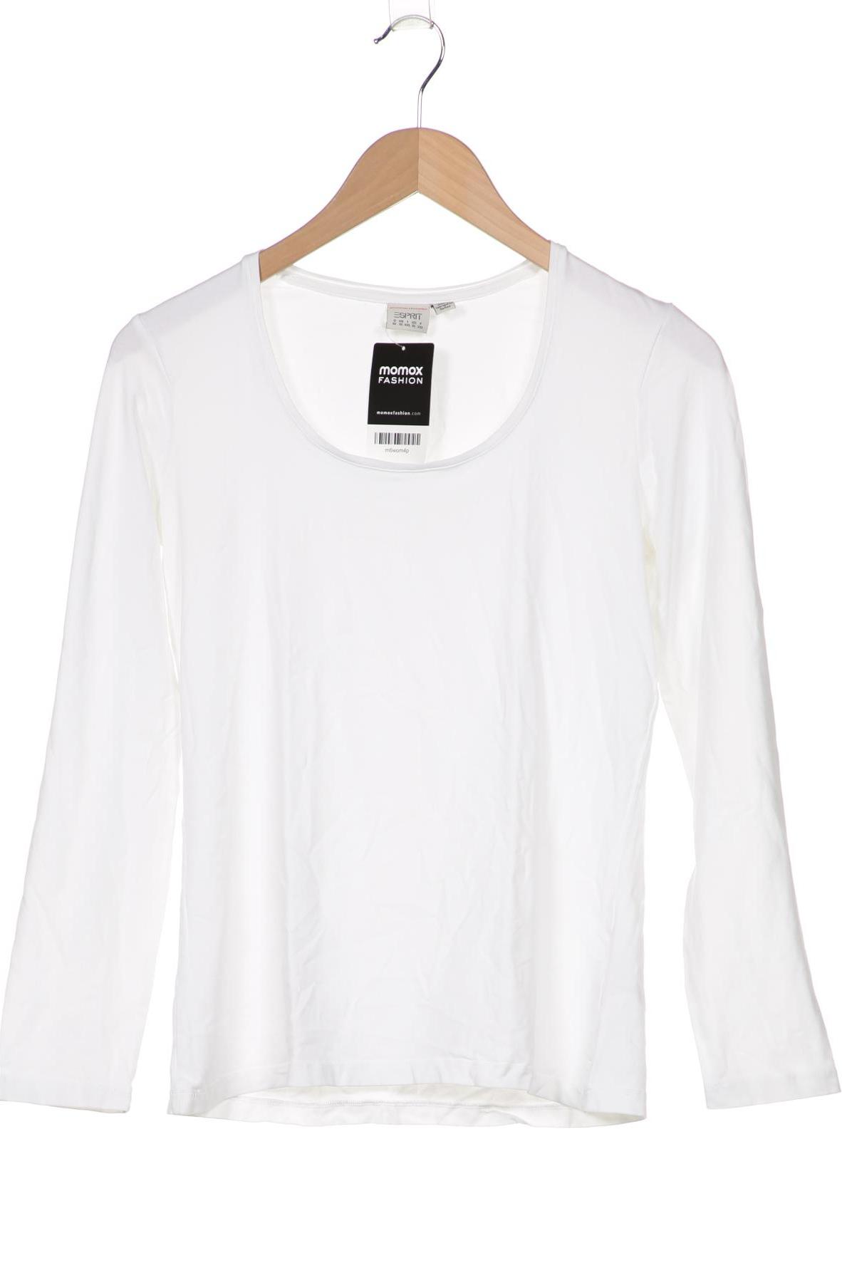 

Esprit Damen Langarmshirt, weiß, Gr. 44