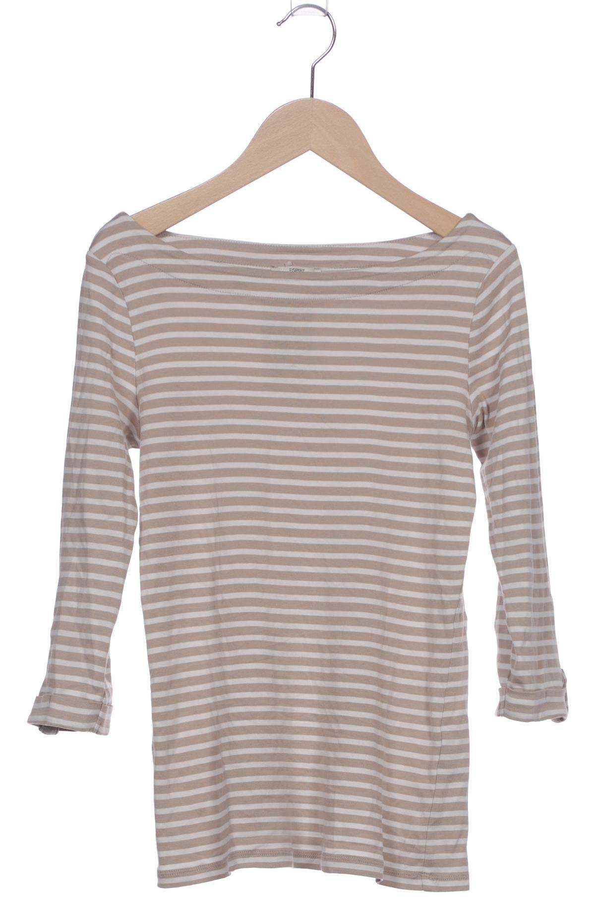 

Esprit Damen Langarmshirt, beige, Gr. 38