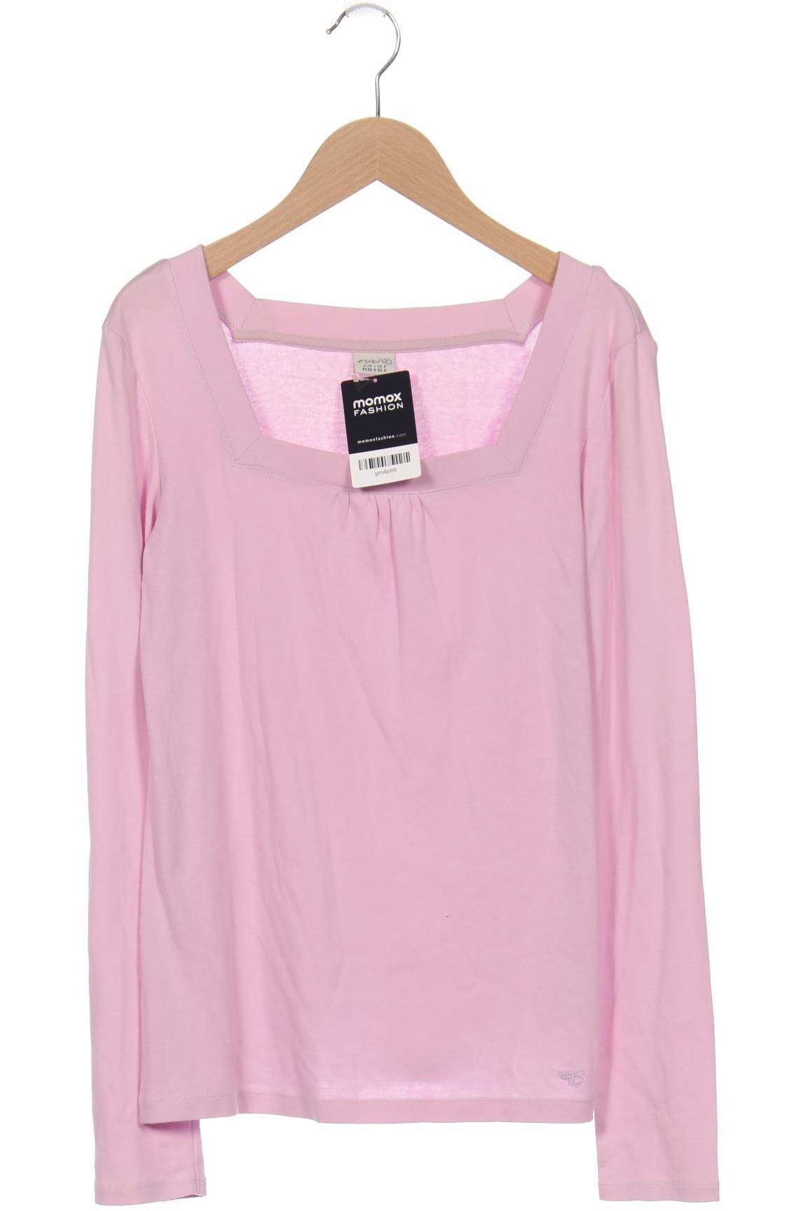 

Esprit Damen Langarmshirt, pink, Gr. 34
