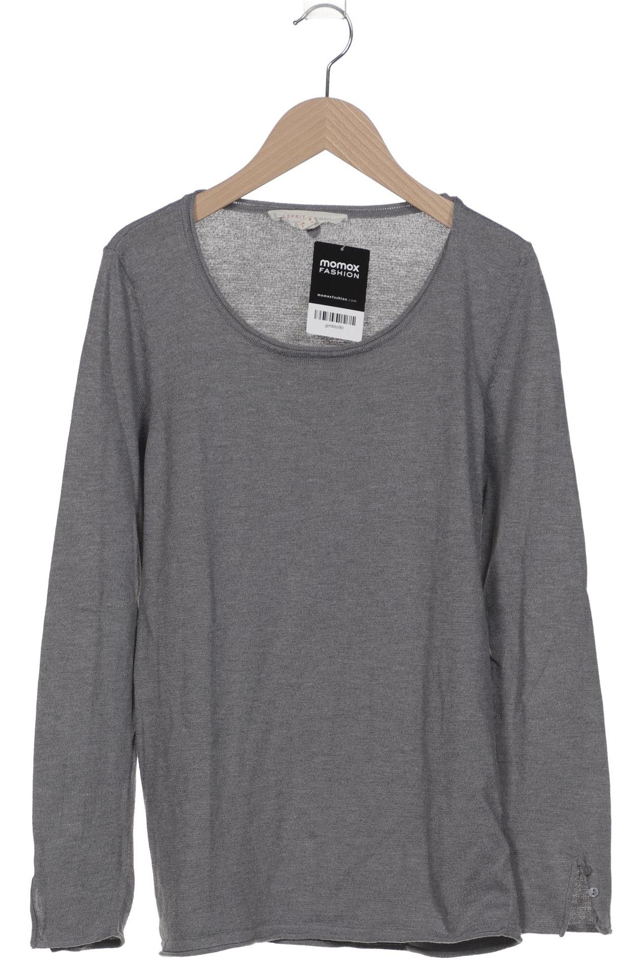 

Esprit Damen Langarmshirt, grau, Gr. 38
