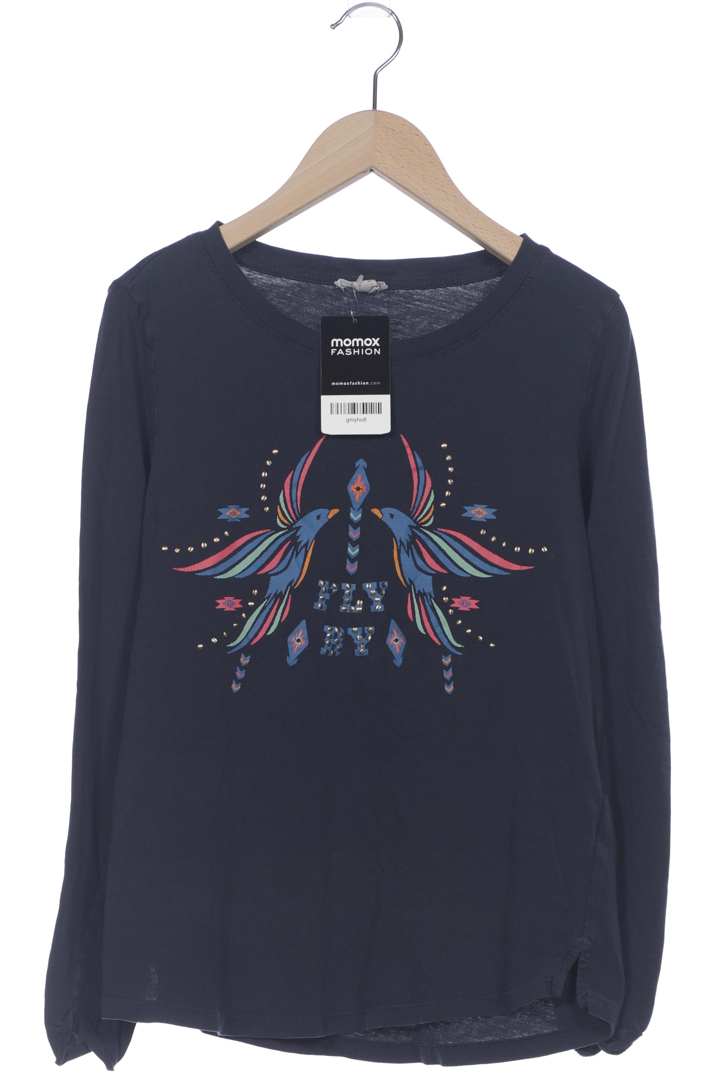 

Esprit Damen Langarmshirt, marineblau, Gr. 34