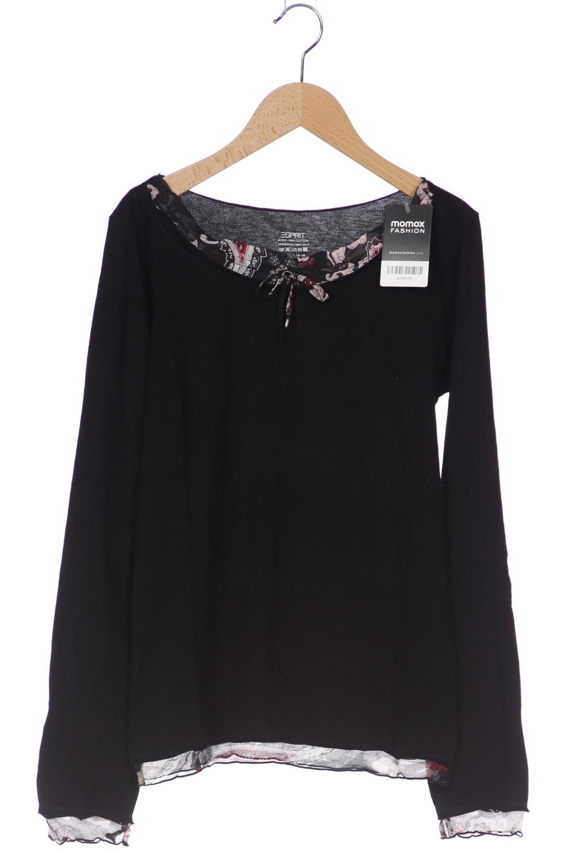 

Esprit Damen Langarmshirt, schwarz