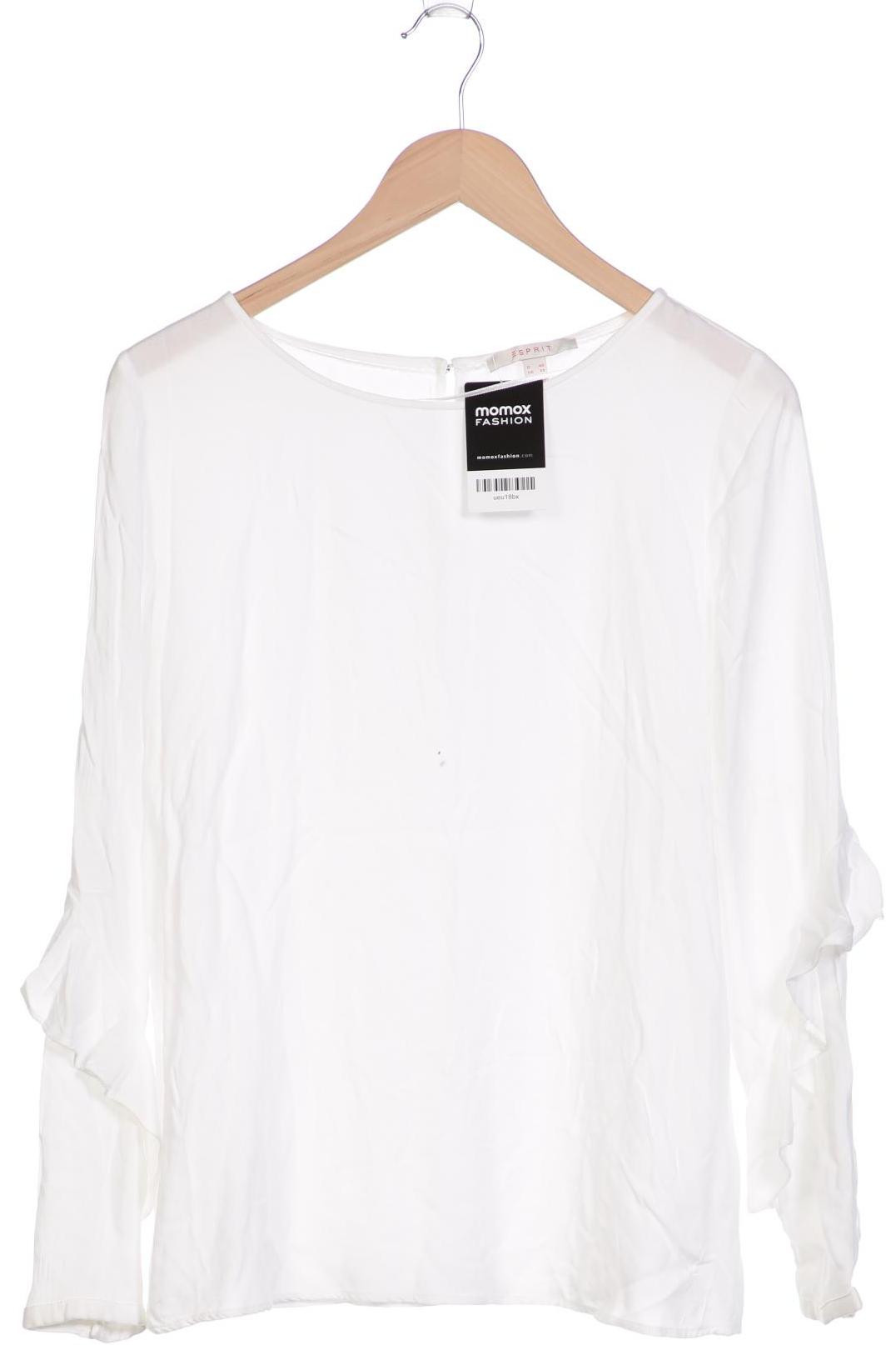 

Esprit Damen Langarmshirt, weiß, Gr. 40