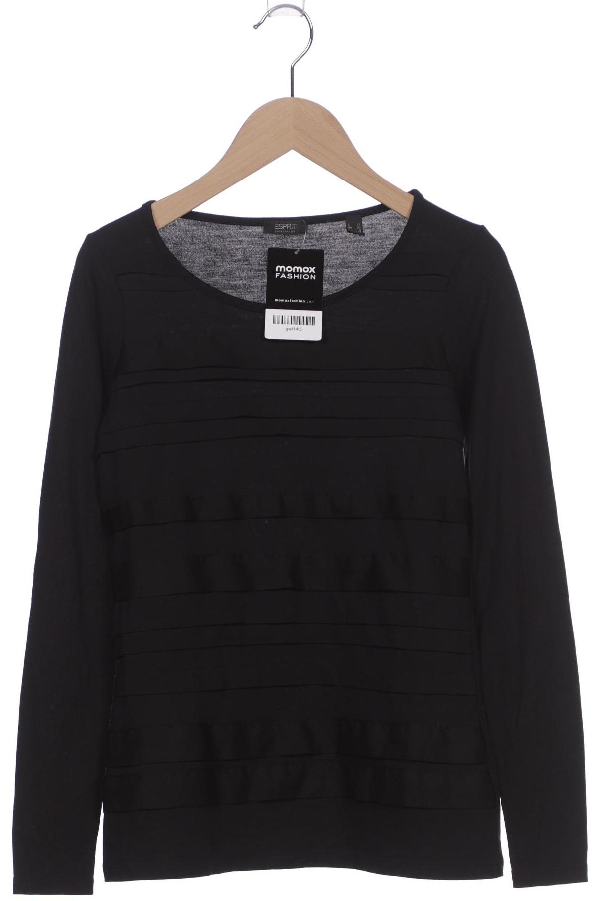 

Esprit Damen Langarmshirt, schwarz, Gr. 34