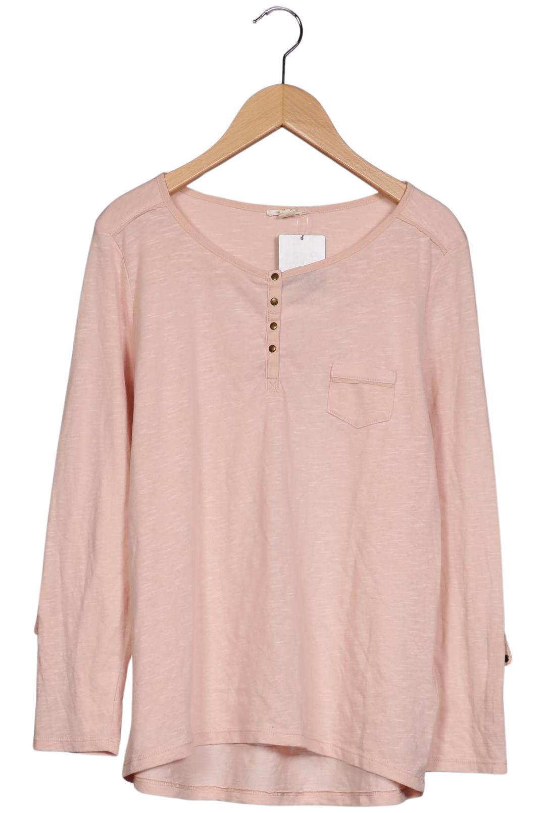 

Esprit Damen Langarmshirt, pink, Gr. 38