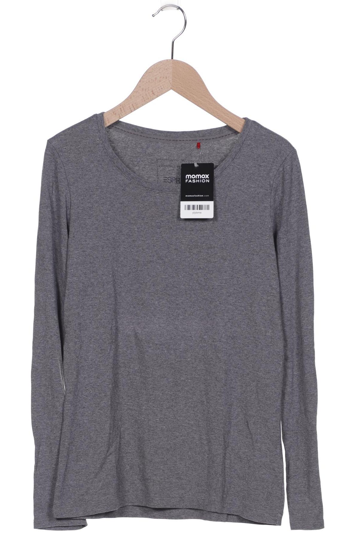 

Esprit Damen Langarmshirt, grau, Gr. 38