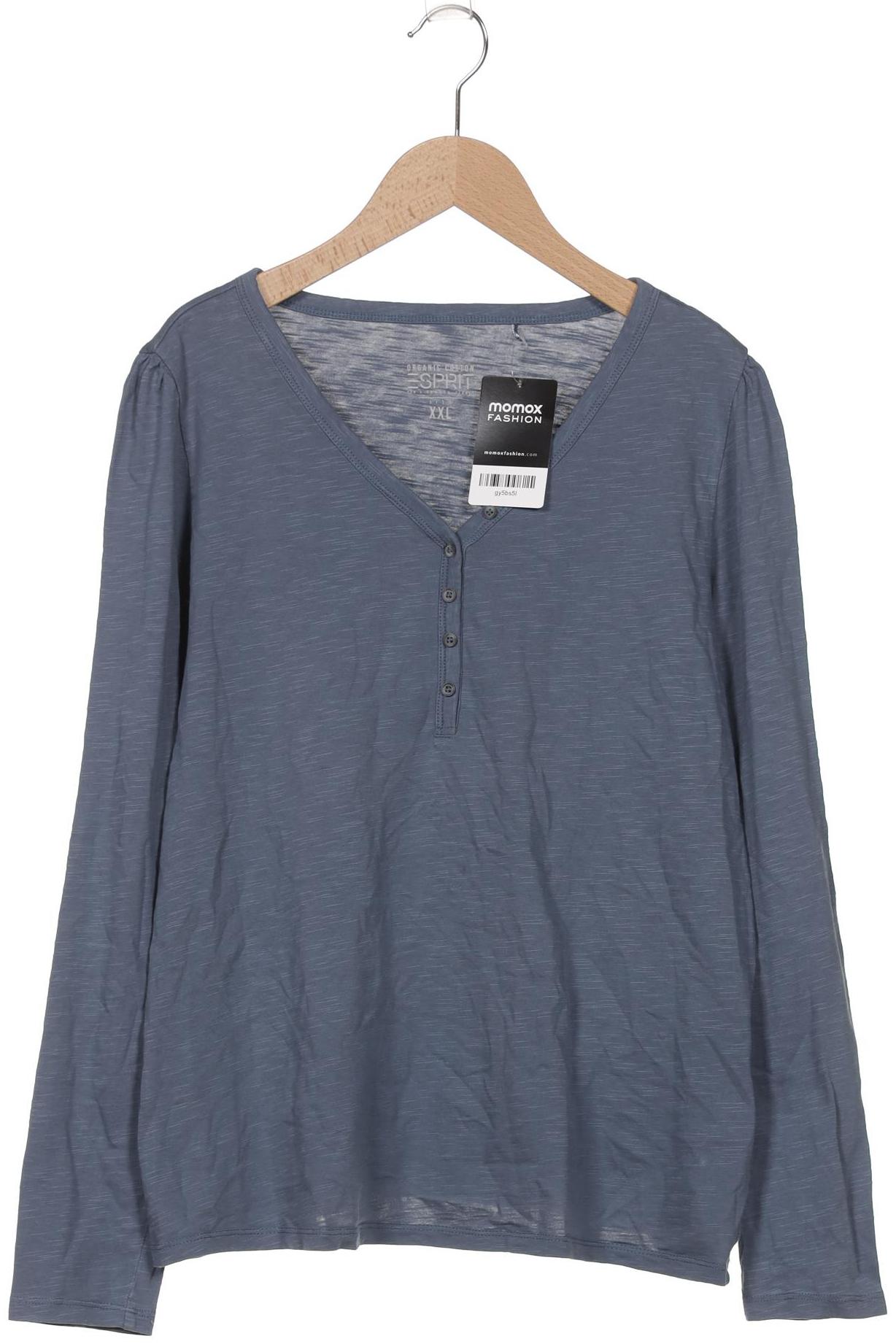

Esprit Damen Langarmshirt, blau, Gr. 46