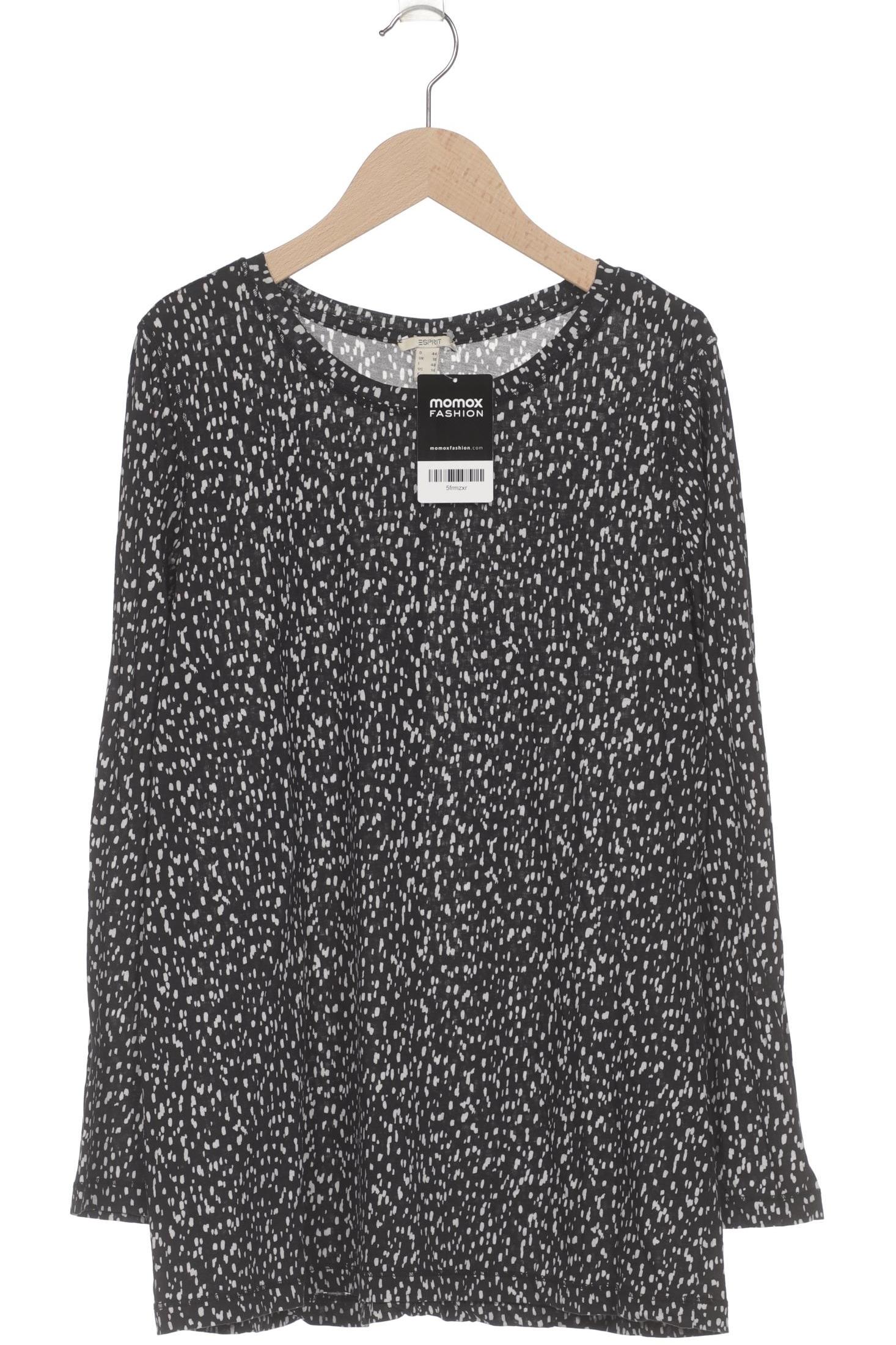 

Esprit Damen Langarmshirt, schwarz, Gr. 44