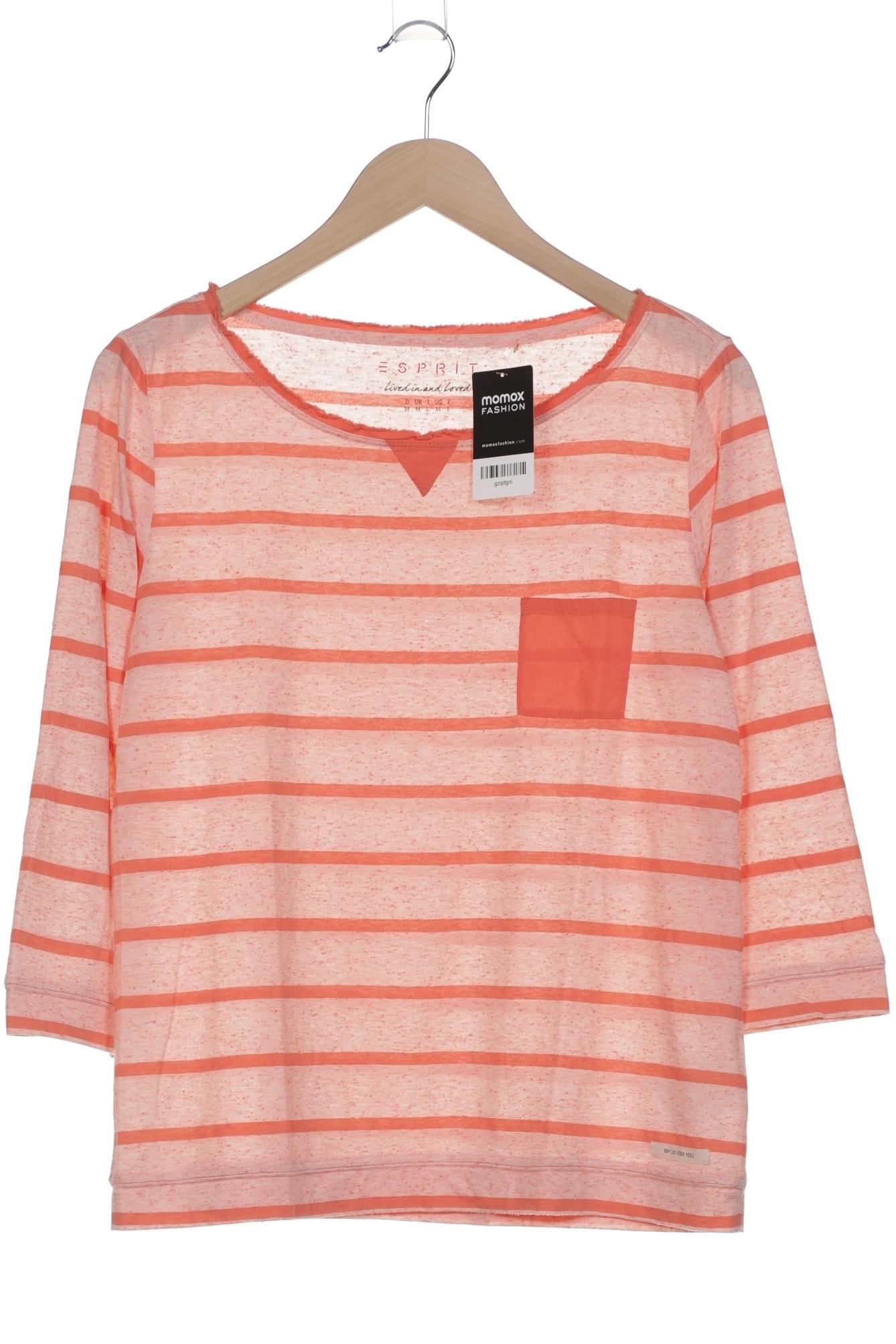 

Esprit Damen Langarmshirt, orange, Gr. 38