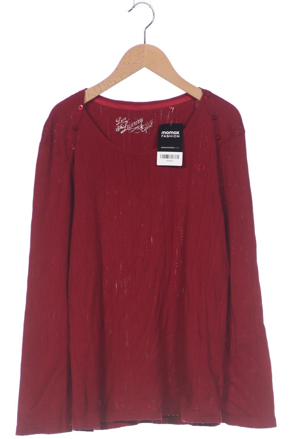 

Esprit Damen Langarmshirt, bordeaux, Gr. 44