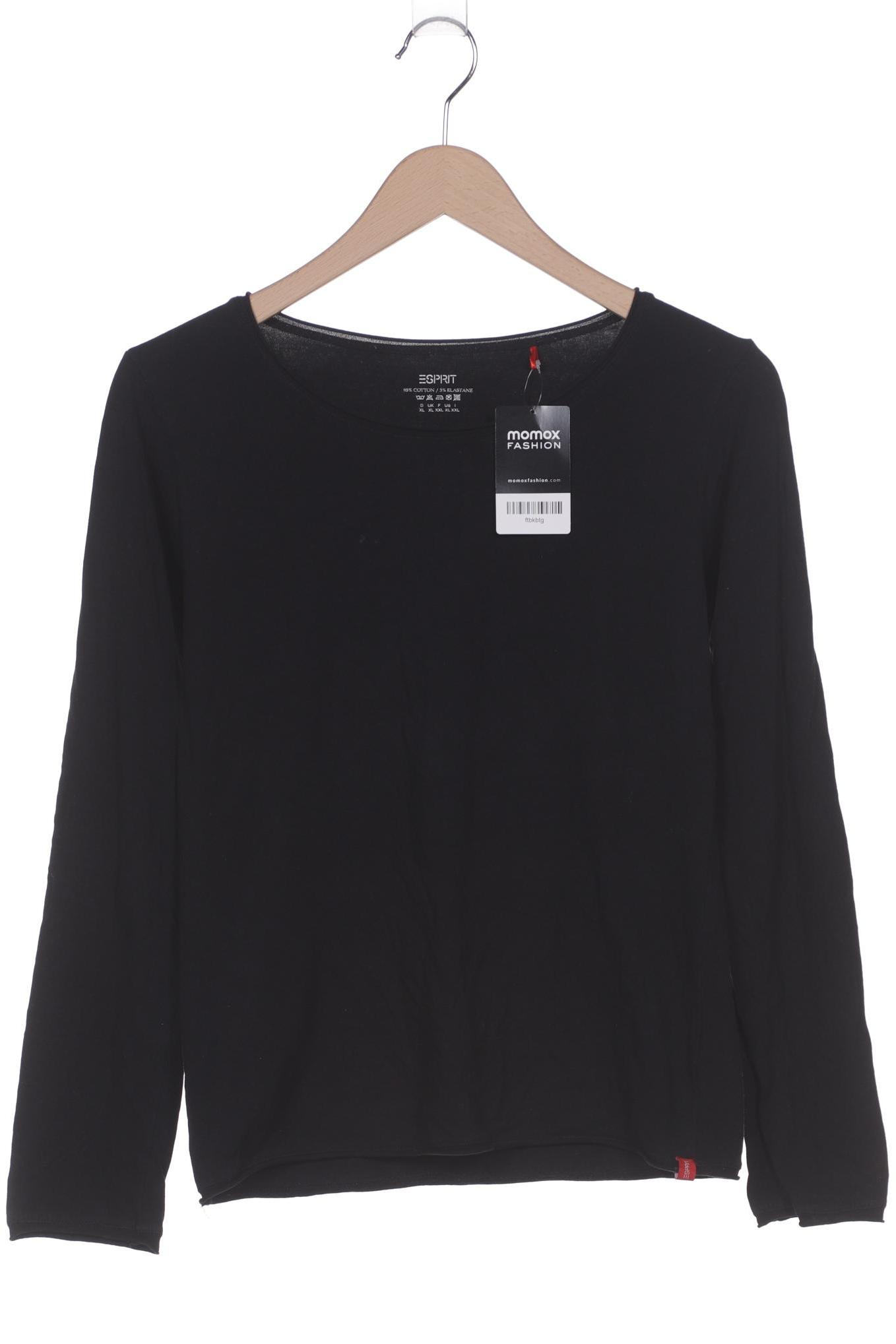 

Esprit Damen Langarmshirt, schwarz, Gr. 44