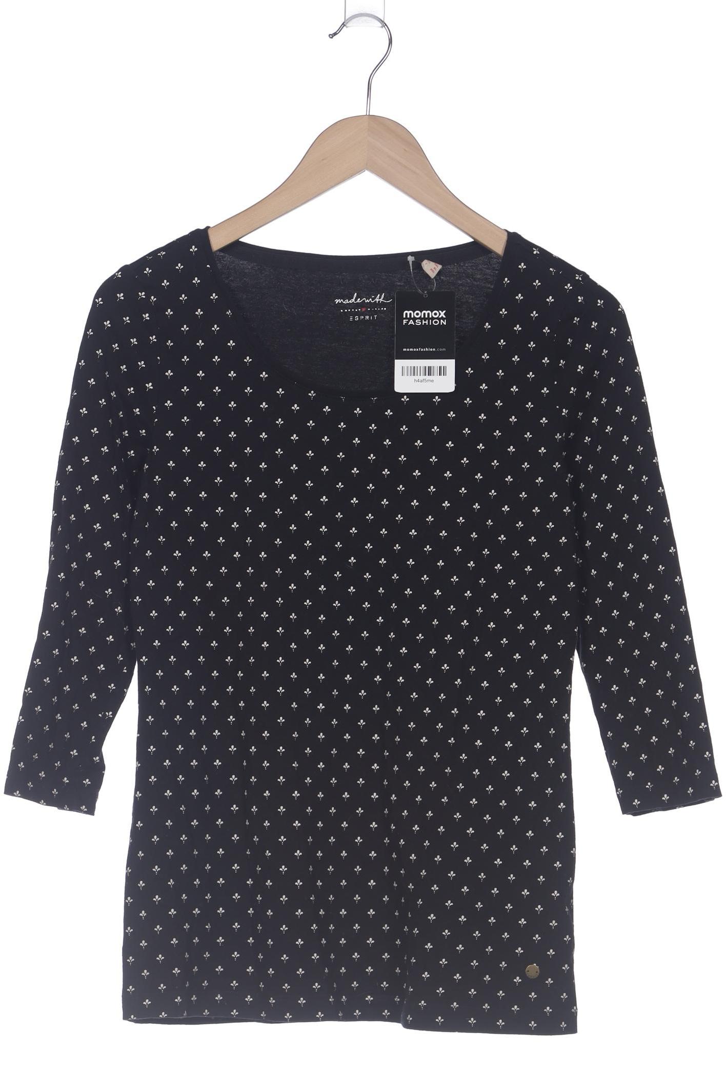 

Esprit Damen Langarmshirt, schwarz, Gr. 44
