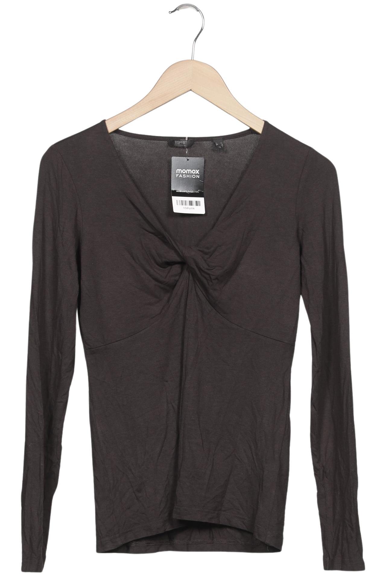 

Esprit Damen Langarmshirt, braun, Gr. 38