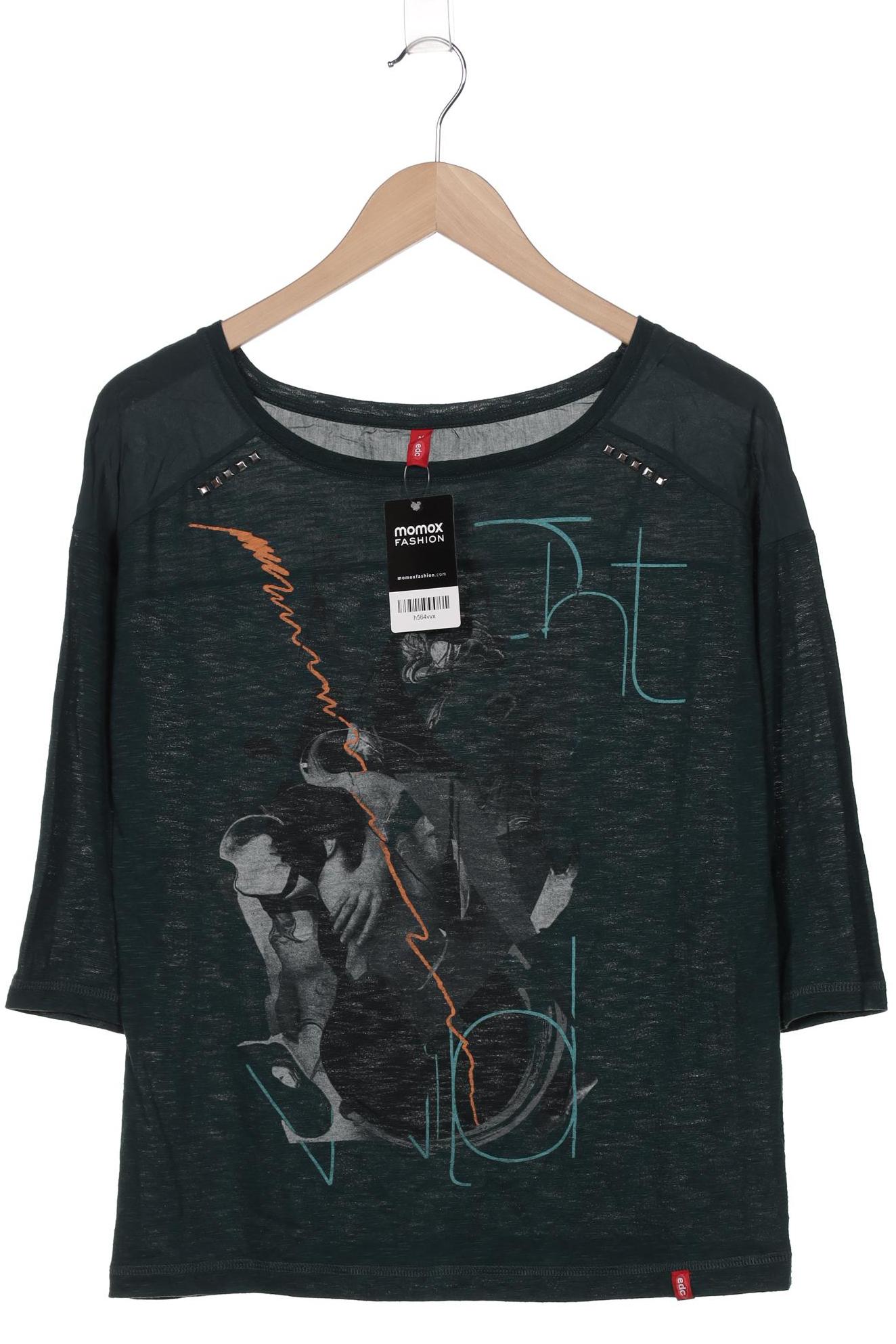 

Esprit Damen Langarmshirt, türkis, Gr. 38