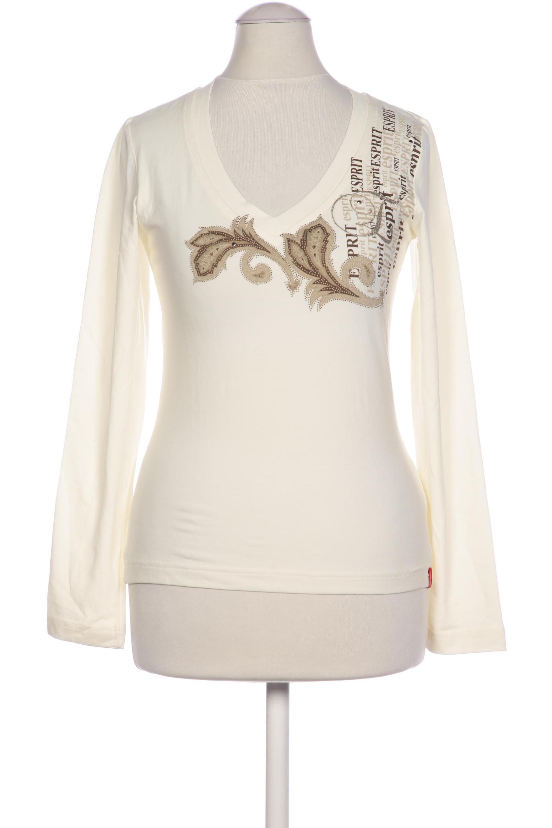 

Esprit Damen Langarmshirt, cremeweiß, Gr. 34
