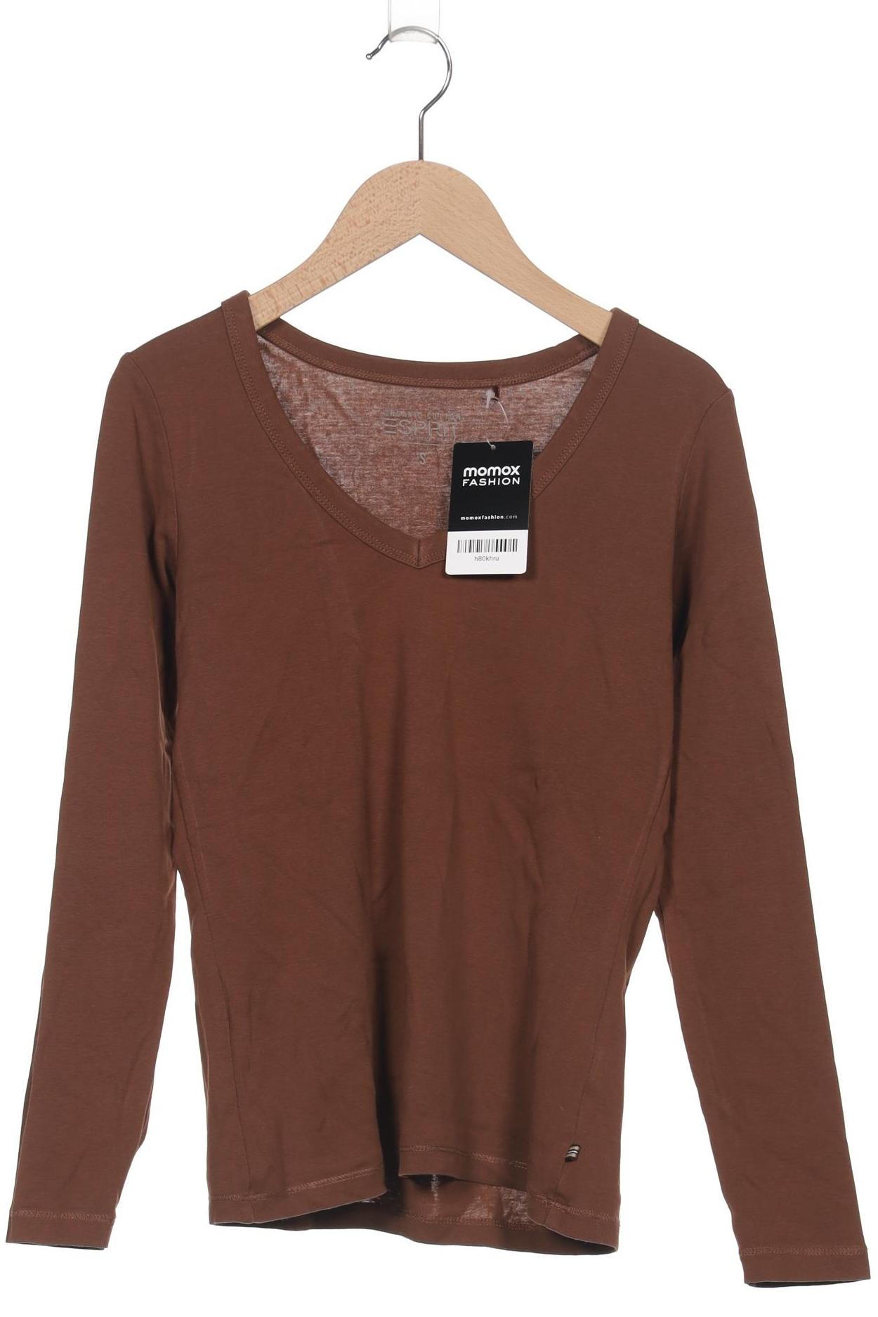 

Esprit Damen Langarmshirt, braun, Gr. 36