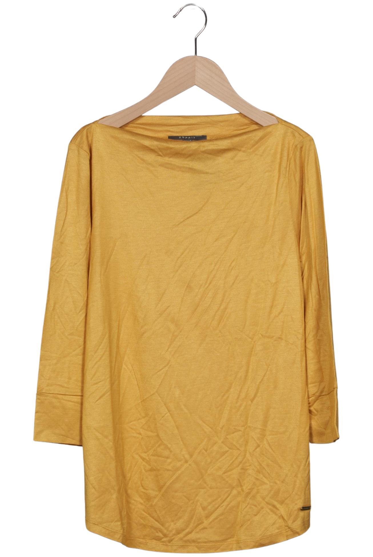

Esprit Damen Langarmshirt, gelb, Gr. 36