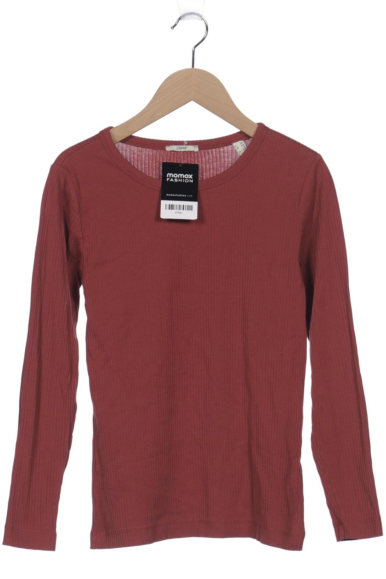 

Esprit Damen Langarmshirt, bordeaux, Gr. 34