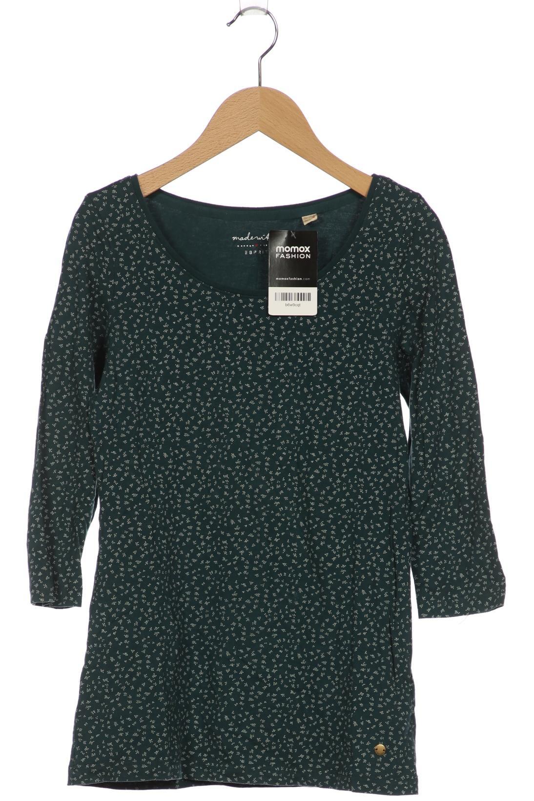 

Esprit Damen Langarmshirt, türkis, Gr. 36