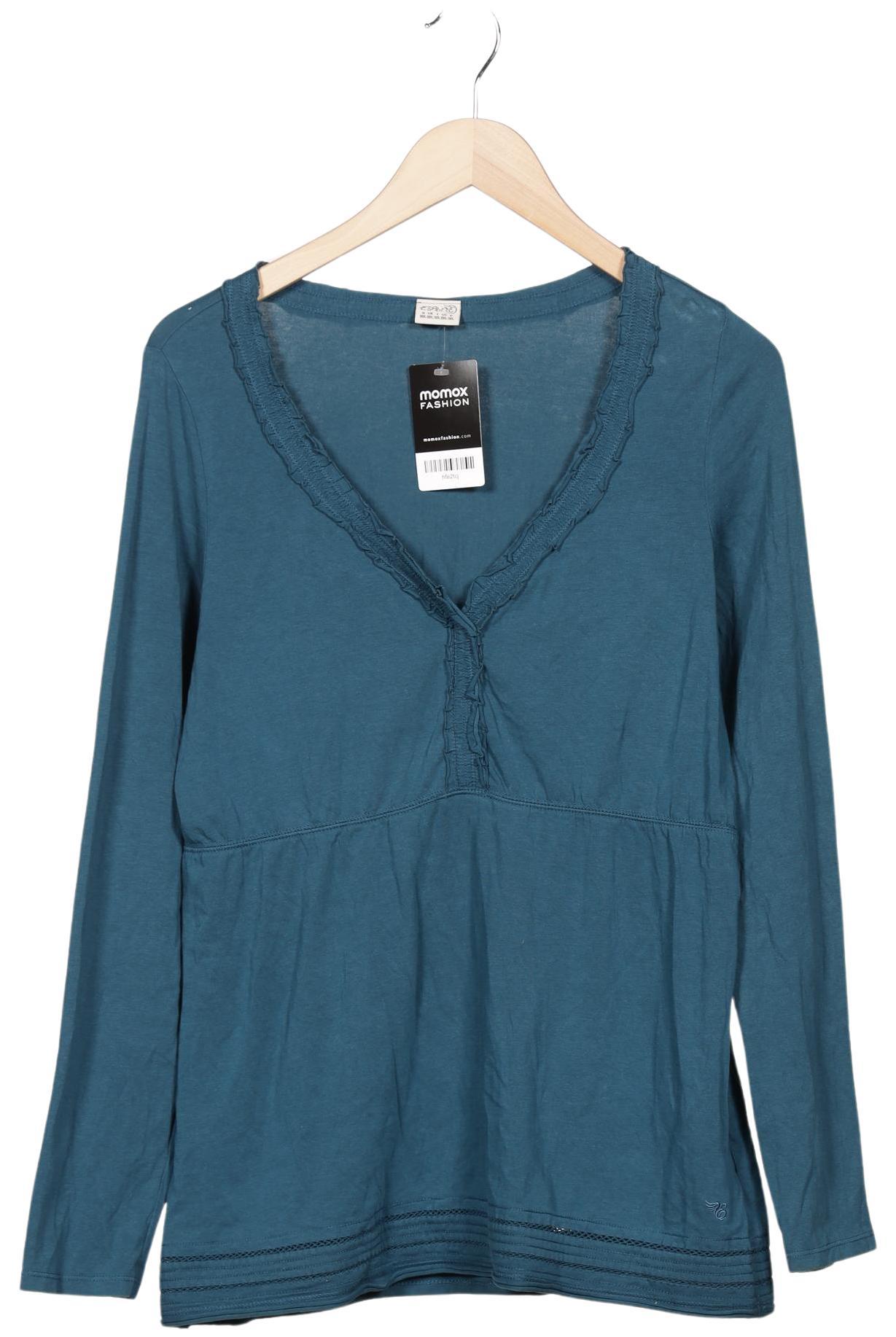 

Esprit Damen Langarmshirt, türkis, Gr. 46