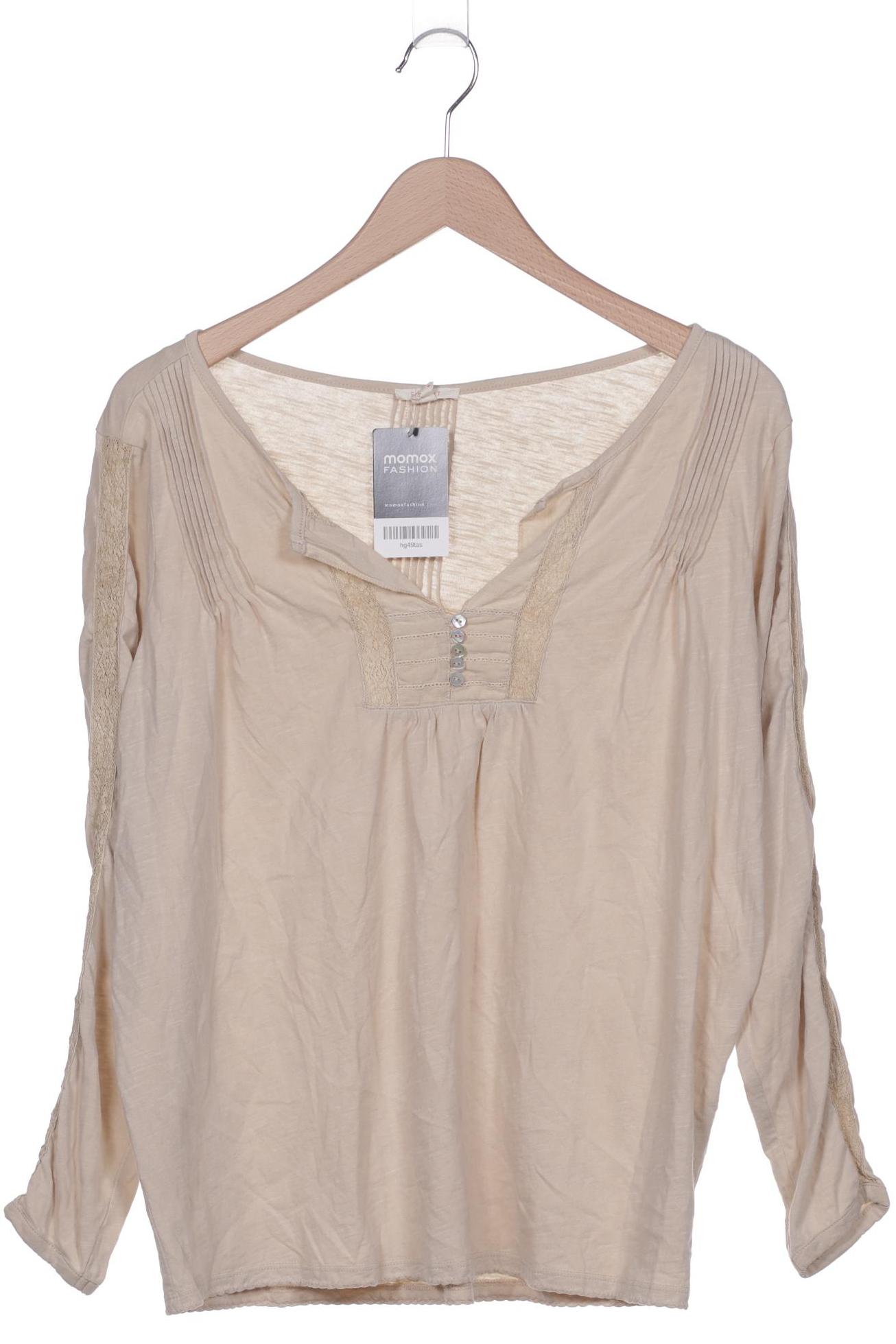 

Esprit Damen Langarmshirt, beige, Gr. 36