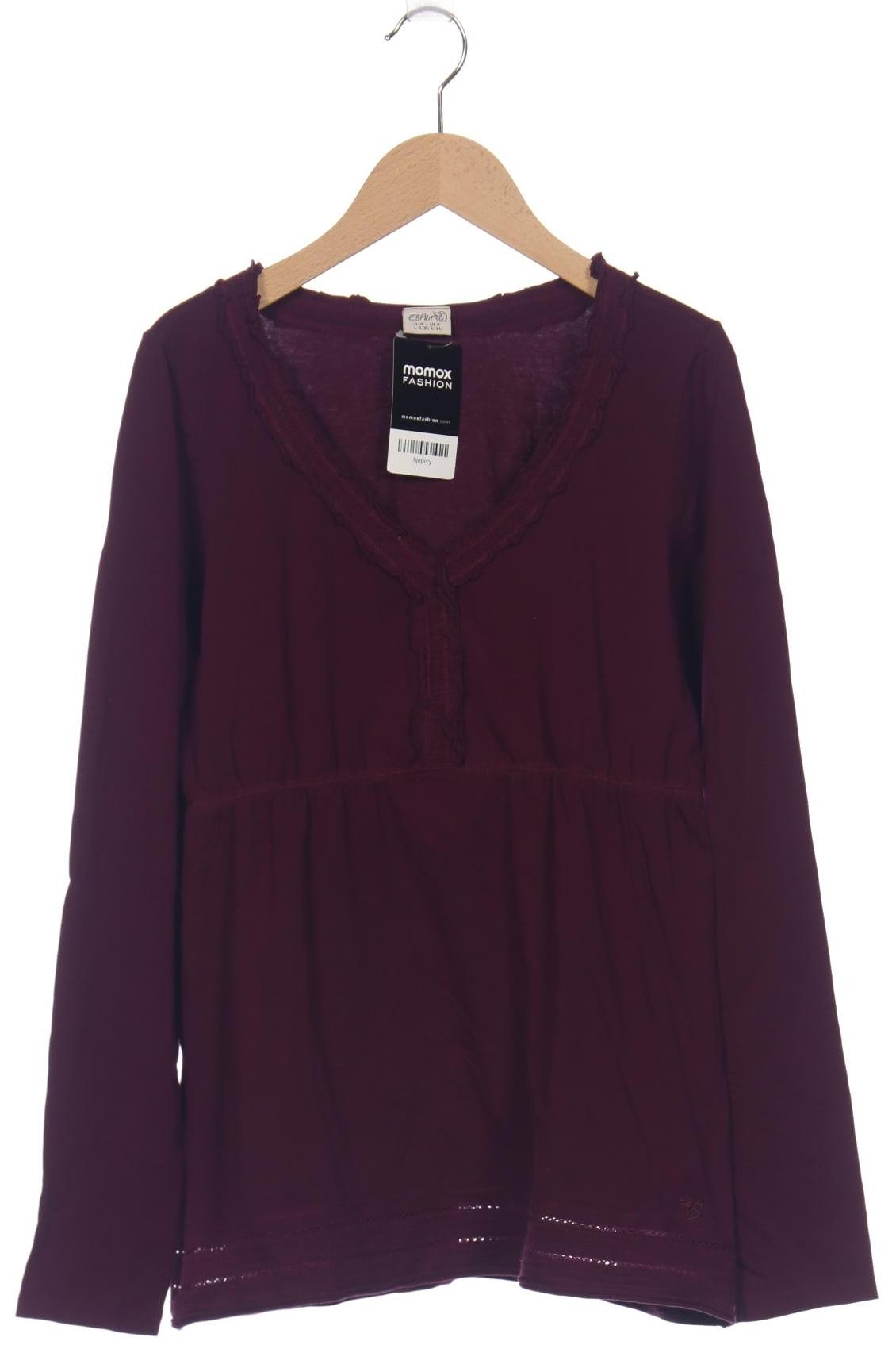 

Esprit Damen Langarmshirt, bordeaux, Gr. 42