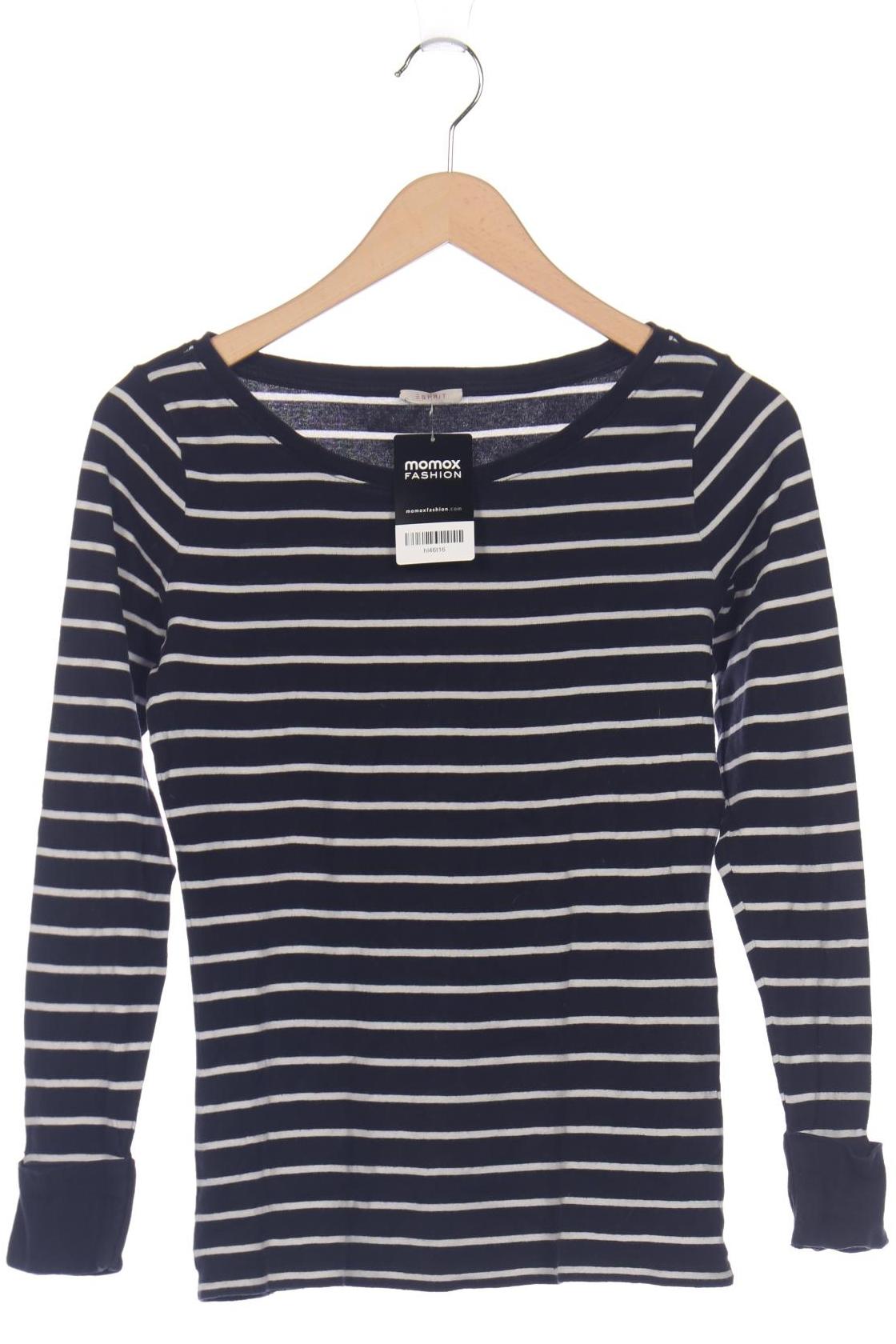 

Esprit Damen Langarmshirt, marineblau, Gr. 38