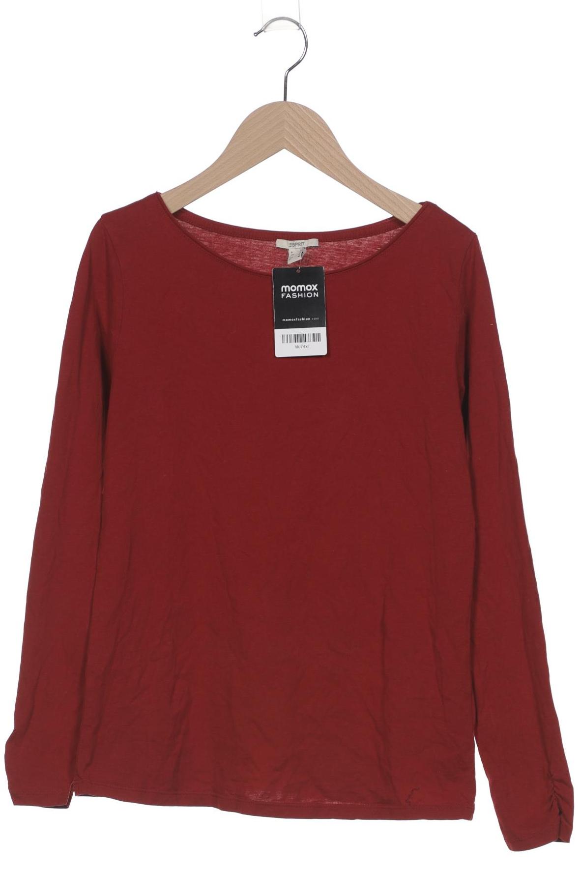 

Esprit Damen Langarmshirt, rot, Gr. 36