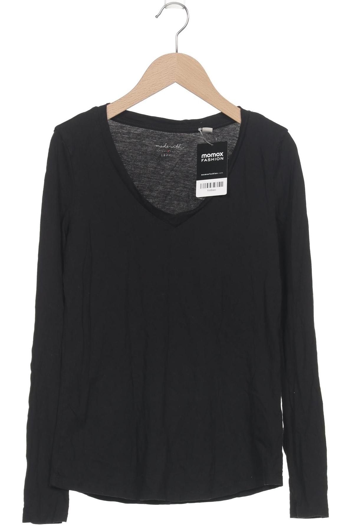 

Esprit Damen Langarmshirt, schwarz, Gr. 34