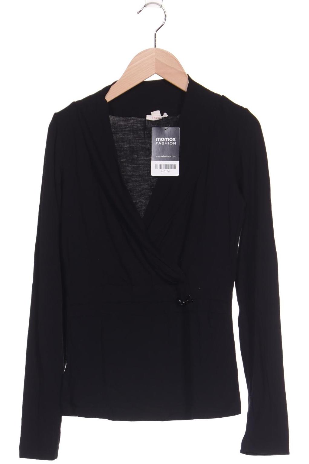 

Esprit Damen Langarmshirt, schwarz, Gr. 36