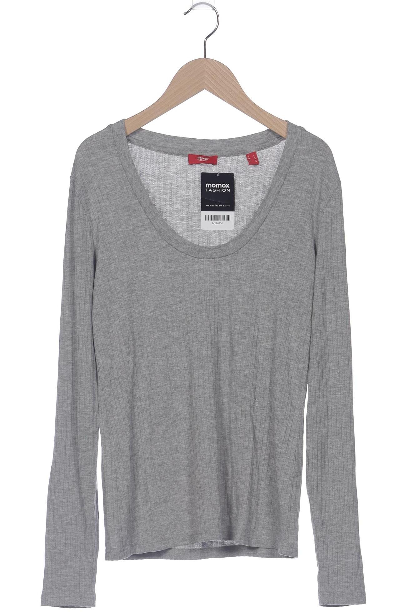 

Esprit Damen Langarmshirt, grau, Gr. 42