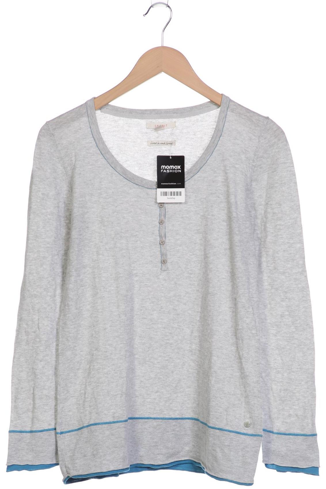 

Esprit Damen Langarmshirt, grau, Gr. 44