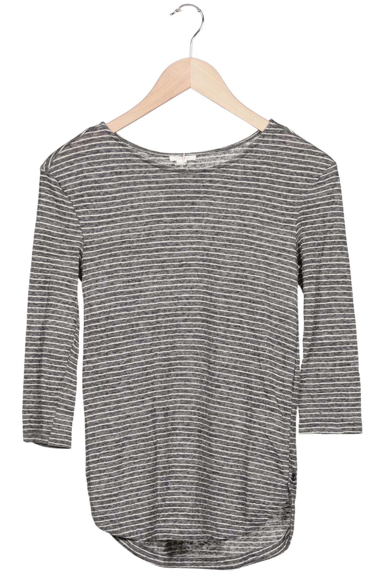 

Esprit Damen Langarmshirt, grau, Gr. 34