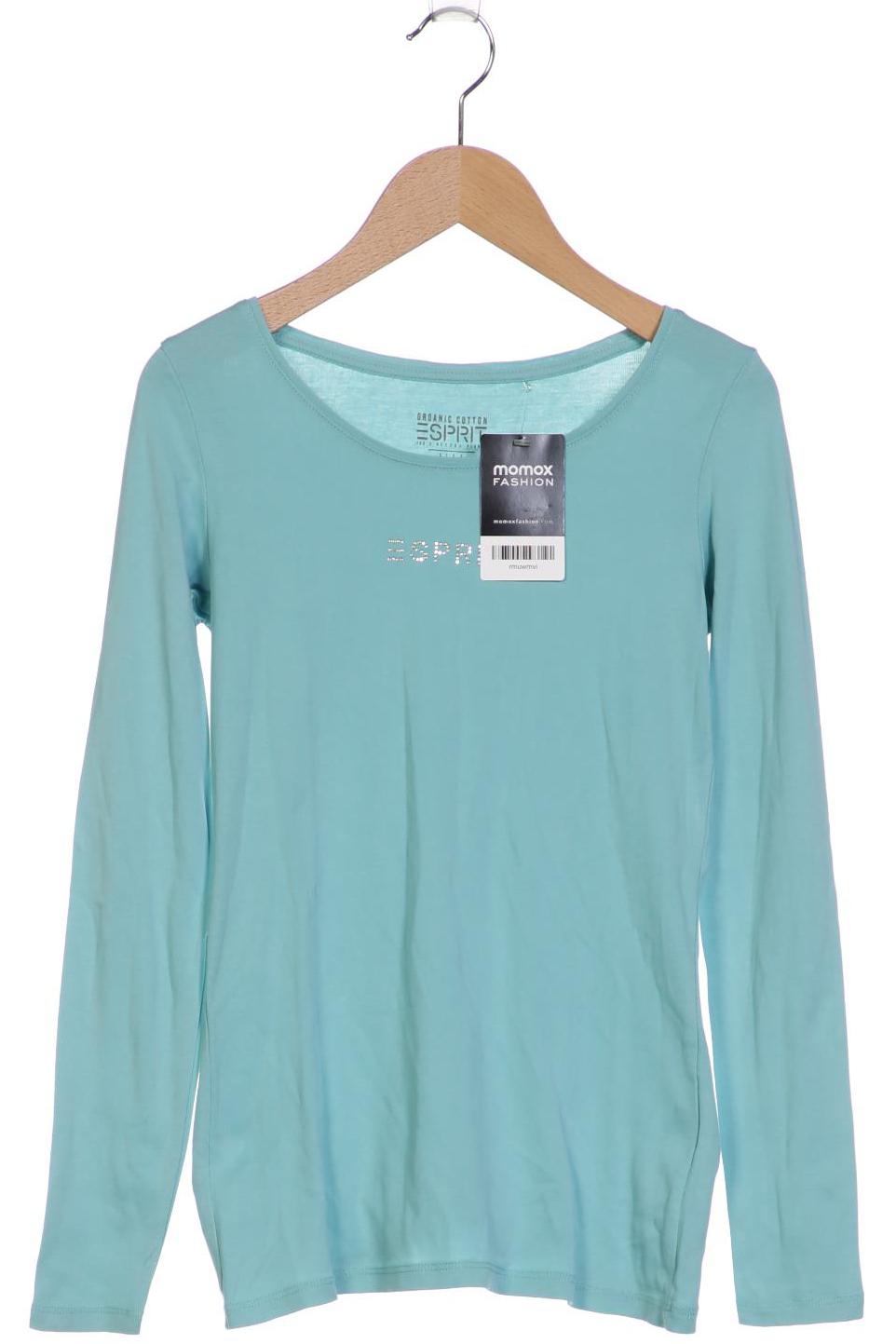 

Esprit Damen Langarmshirt, türkis, Gr. 34