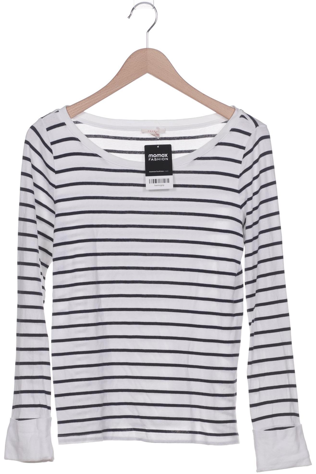 

Esprit Damen Langarmshirt, weiß, Gr. 44