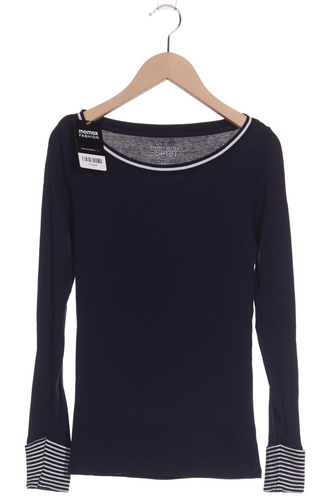 

Esprit Damen Langarmshirt, marineblau, Gr. 34