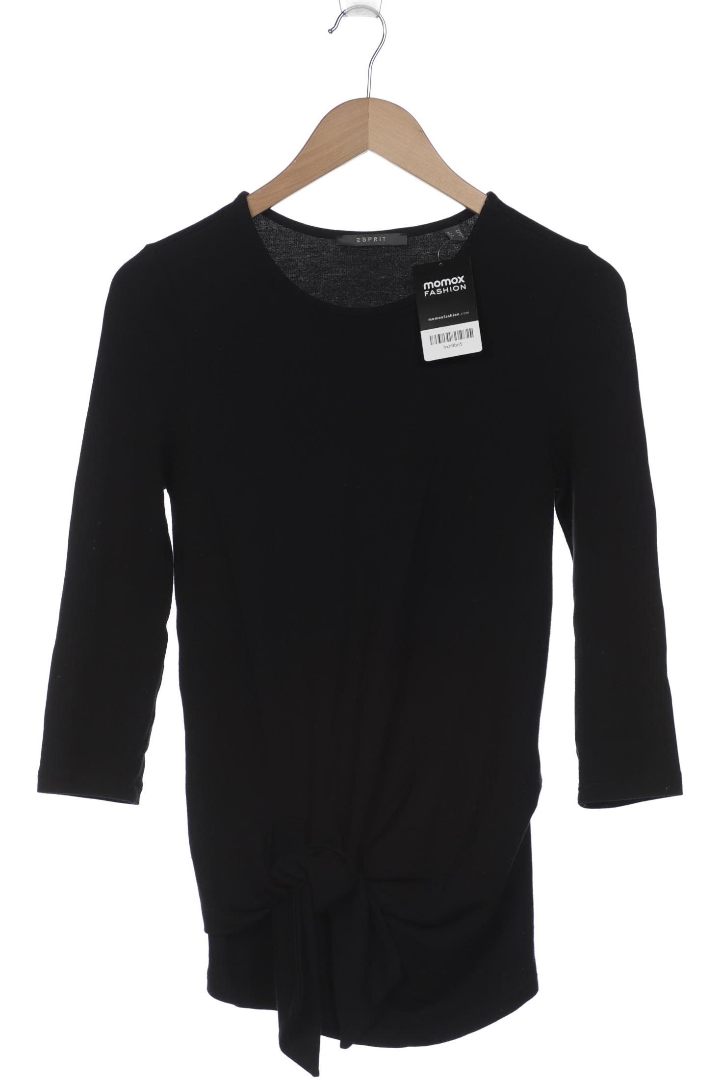 

Esprit Damen Langarmshirt, schwarz, Gr. 34