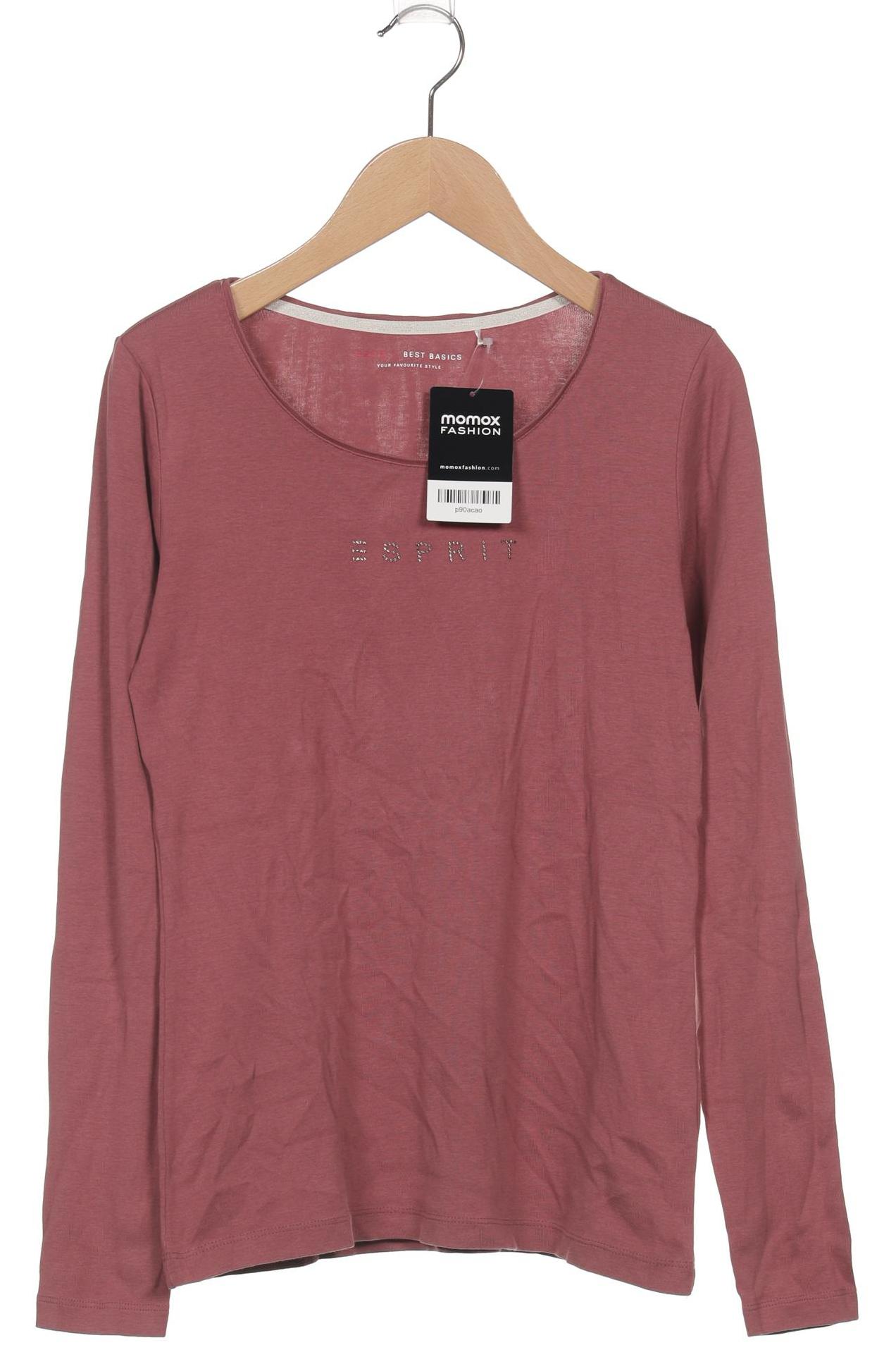 

Esprit Damen Langarmshirt, pink, Gr. 36