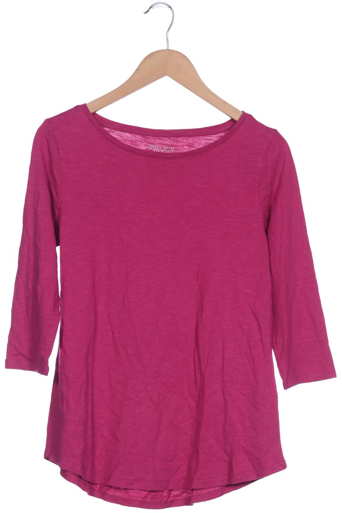 

Esprit Damen Langarmshirt, pink, Gr. 38