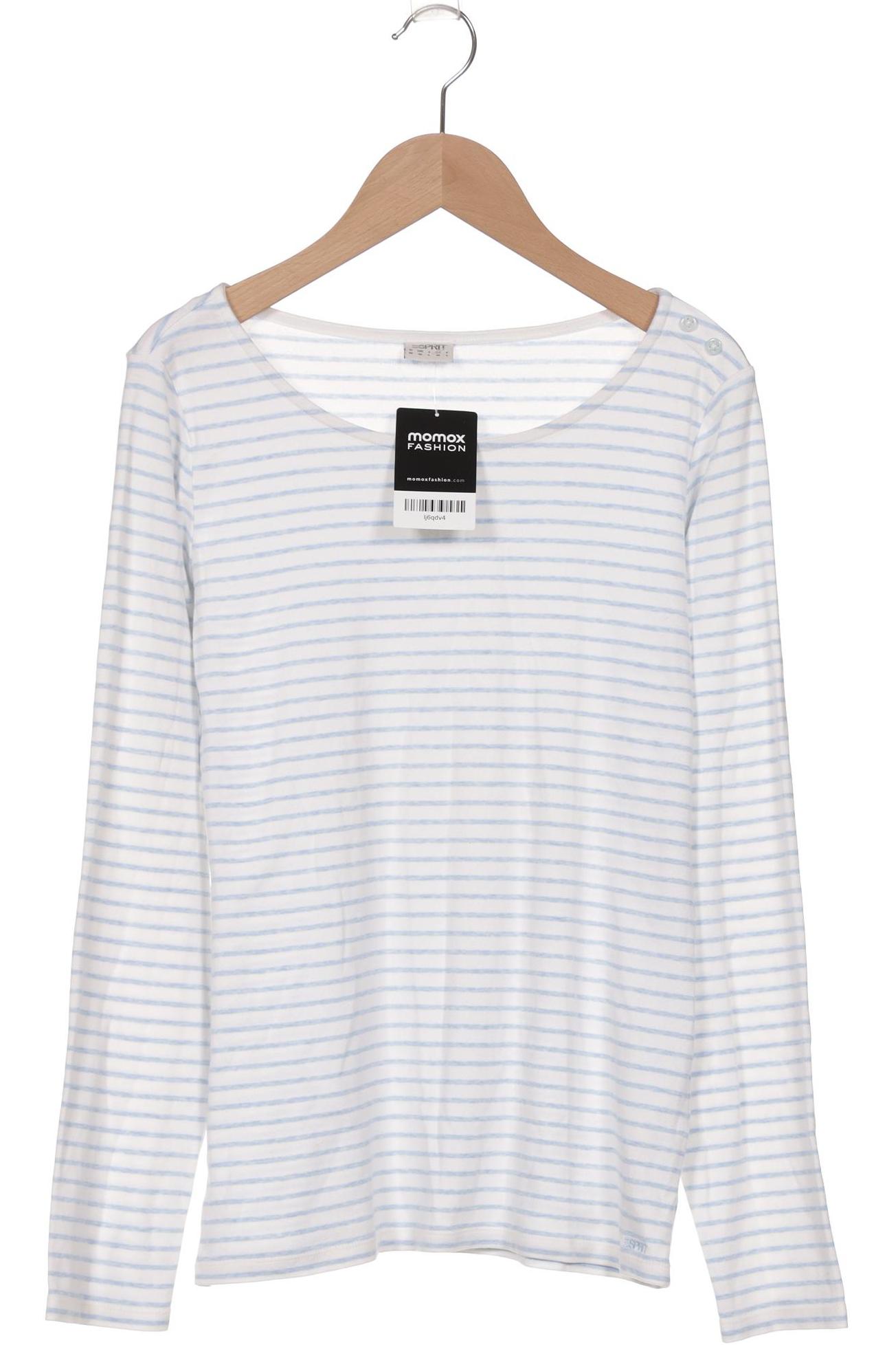 

Esprit Damen Langarmshirt, weiß, Gr. 38