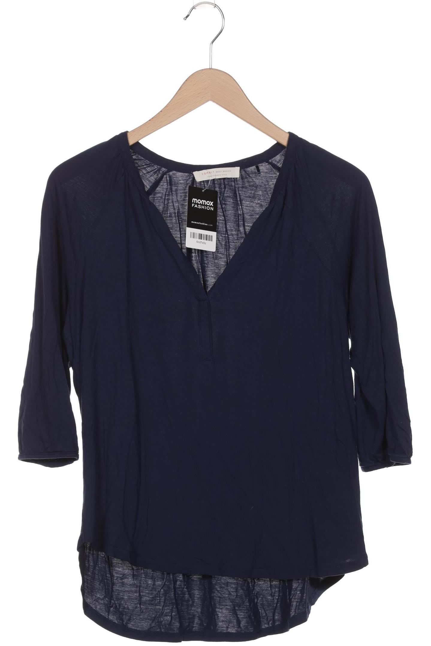 

Esprit Damen Langarmshirt, marineblau, Gr. 42