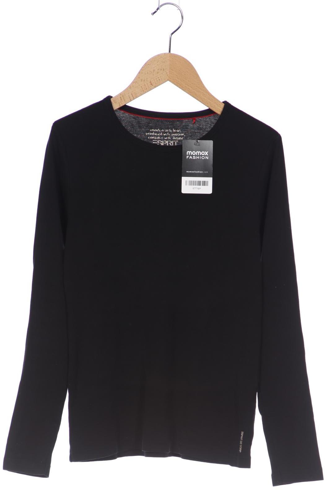 

Esprit Damen Langarmshirt, schwarz, Gr. 36