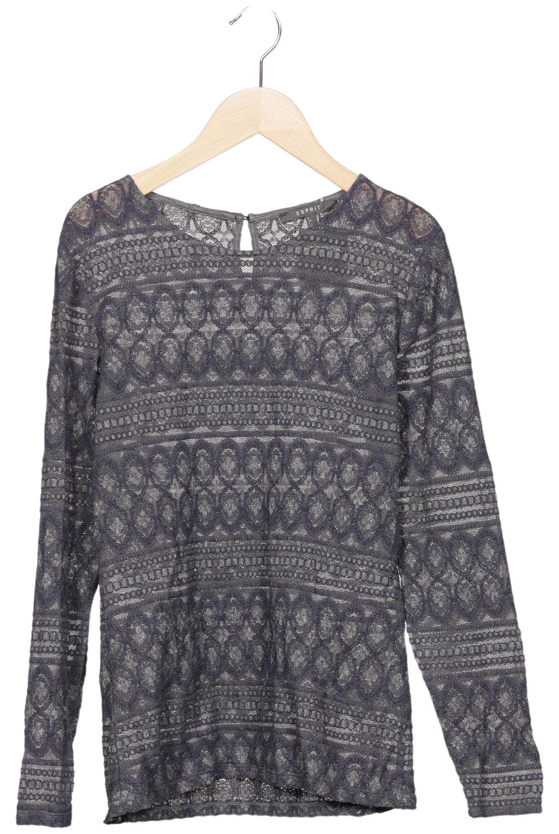 

Esprit Damen Langarmshirt, grau, Gr. 36