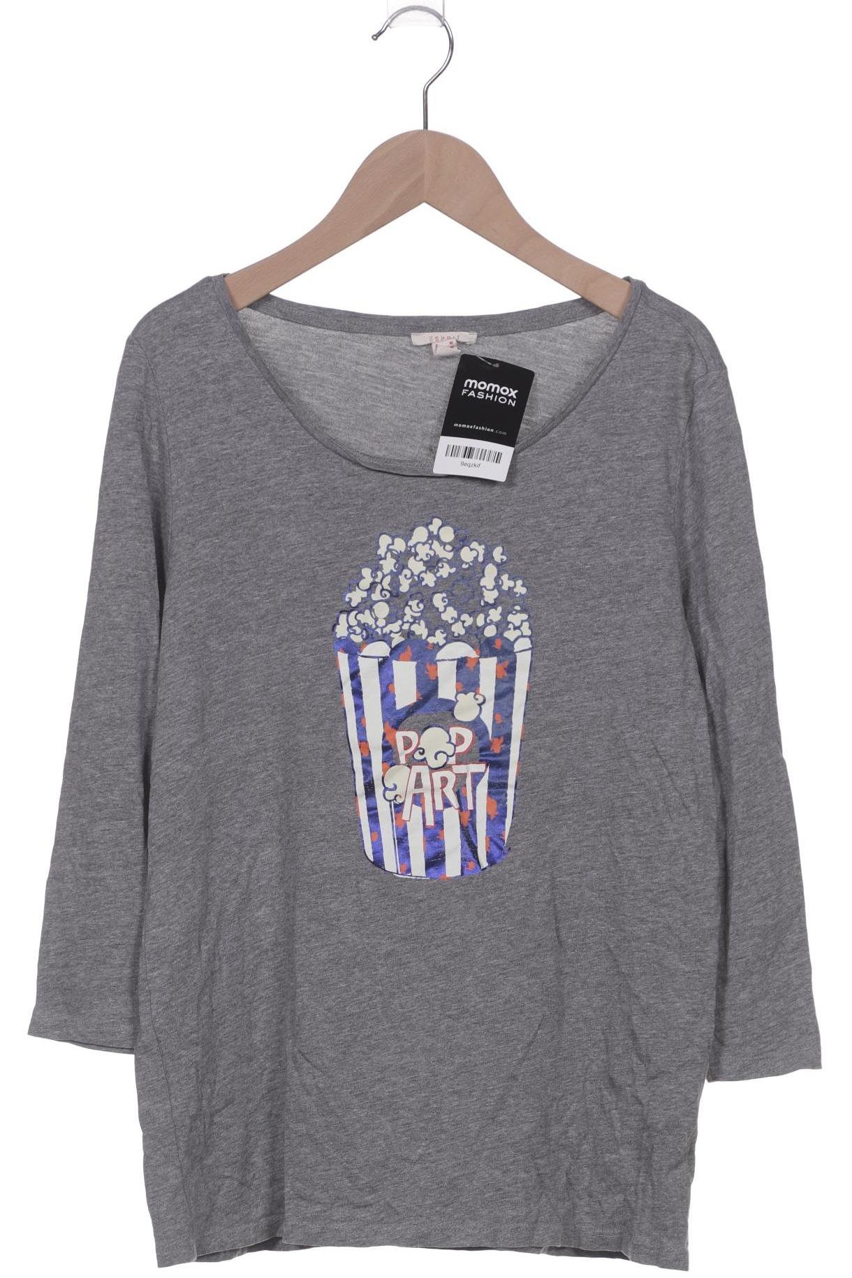 

Esprit Damen Langarmshirt, grau, Gr. 38