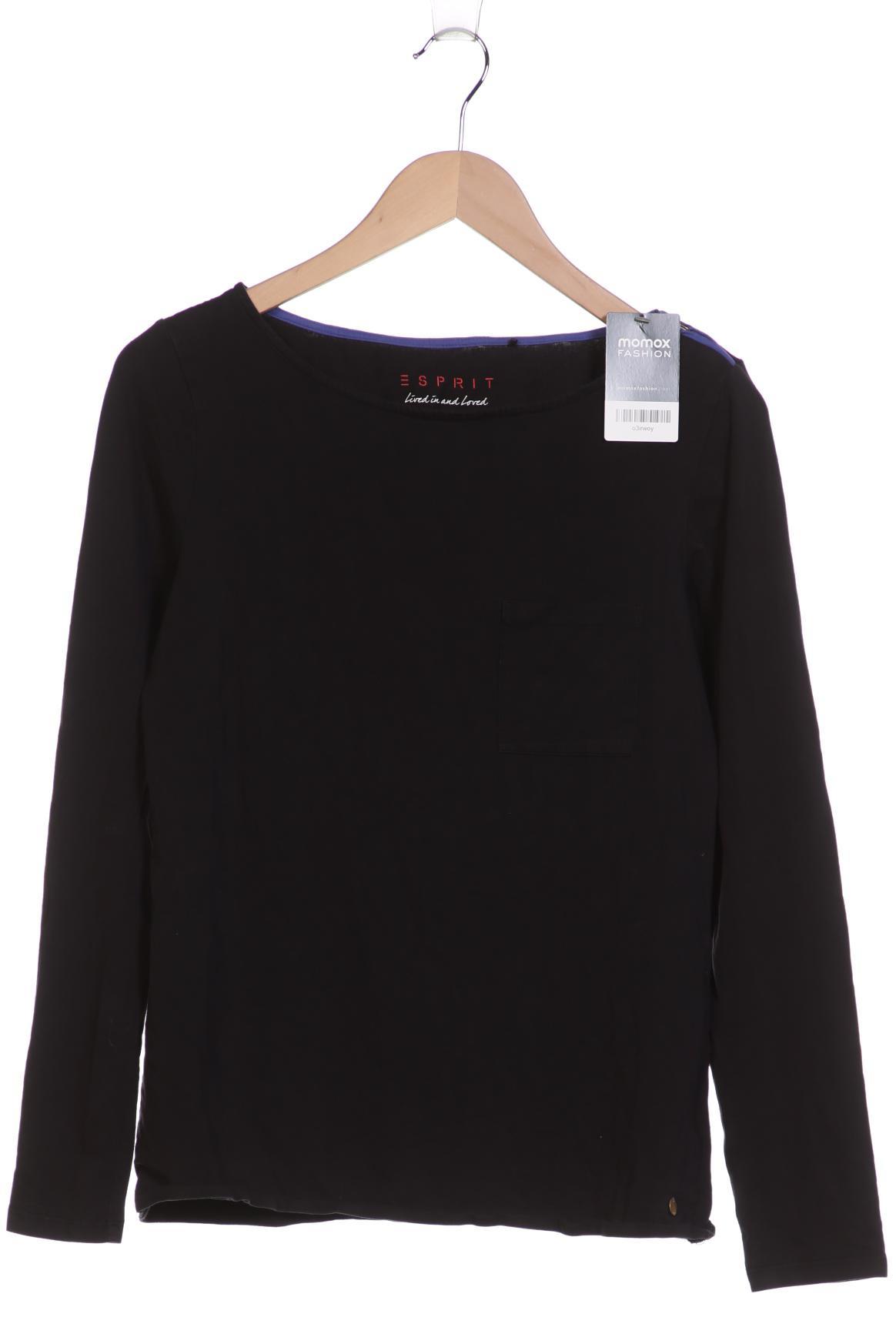 

Esprit Damen Langarmshirt, schwarz, Gr. 42