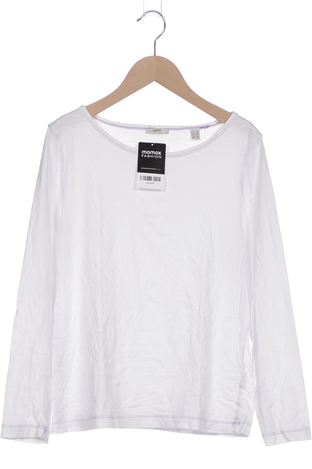 

Esprit Damen Langarmshirt, weiß, Gr. 38