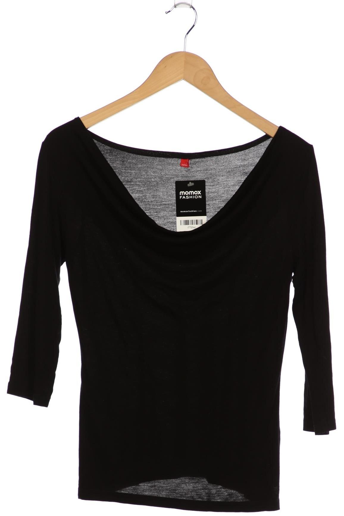 

Esprit Damen Langarmshirt, schwarz, Gr. 36