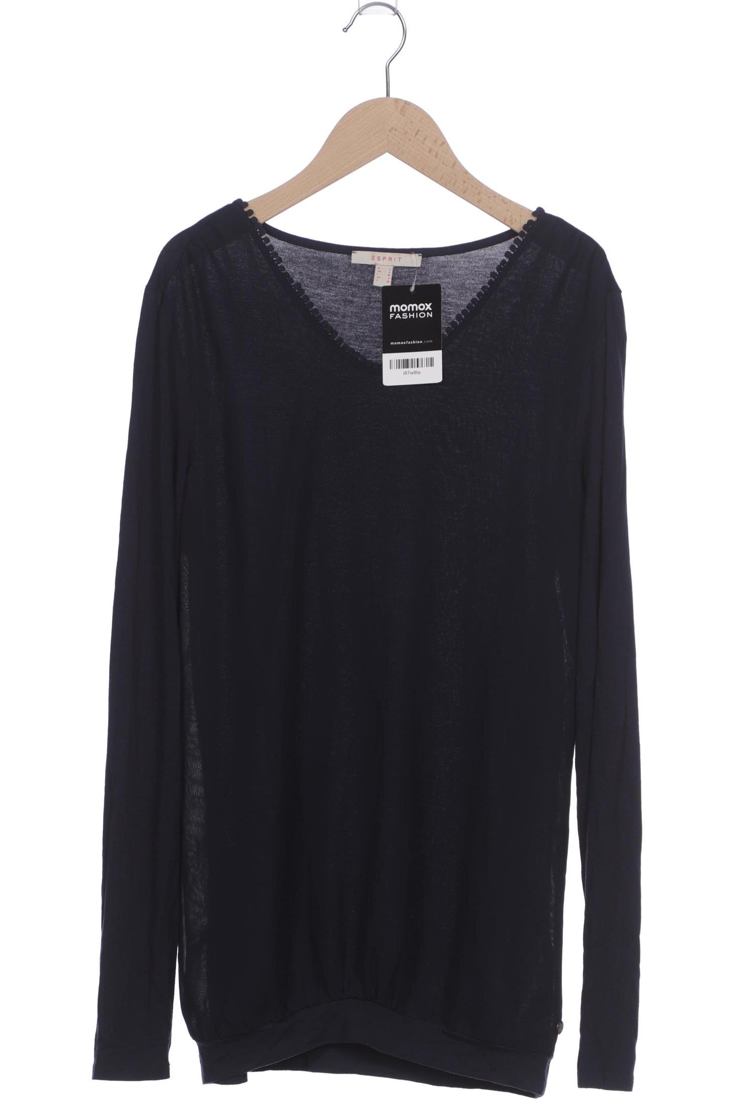 

Esprit Damen Langarmshirt, marineblau, Gr. 36